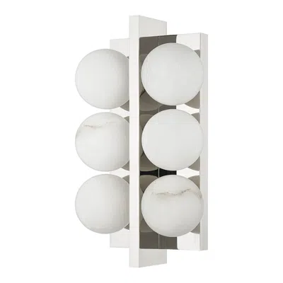 Corbett Emille 6.75in. Polished Nickel 6 Lt. Sconce