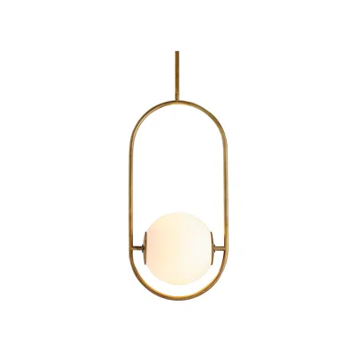 Corbett Everley 10" Wide Vintage Brass Mini Pendant