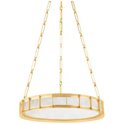 Corbett Leda 19.75in. Vintage Brass 1 Lt. Chandelier