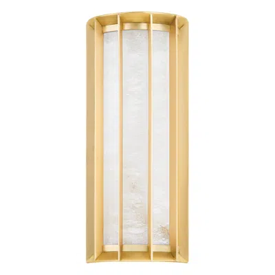 Corbett Leda 6in. Vintage Brass 1 Lt. Sconce
