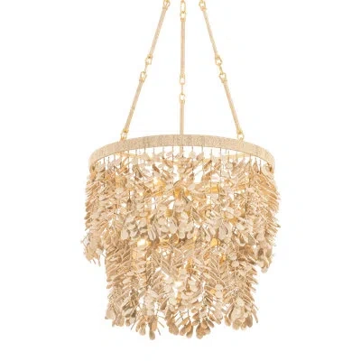 Corbett Lighting Alsace Semi Flush In Gold
