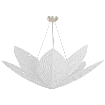 Corbett Lighting Azores Chandelier Warm Silver Leaf