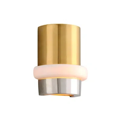 Corbett Lighting Beckenham Wall Sconce By Martyn Lawrence Bullard In Polished Brass,nickel