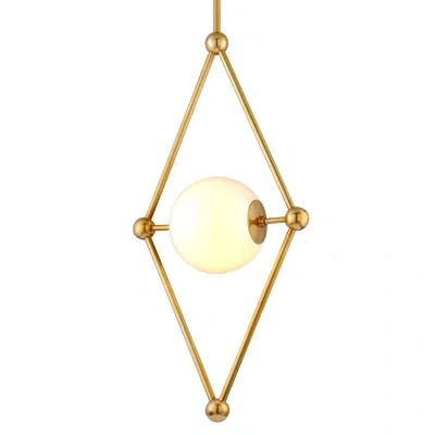 Corbett Lighting Bickley 1 - Light Single Geometric Led Pendant