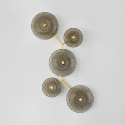 Corbett Lighting Birmingham Wall Sconce In Vintage Polished Brass