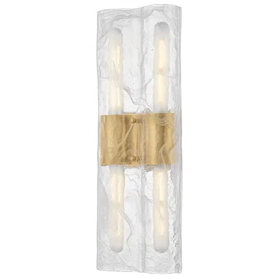 Corbett Lighting Bromo Wall Sconce Vintage Brass