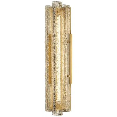 Corbett Lighting  Carnelian 3.25" 1 Lt. Vintage Brass Wall Sconce