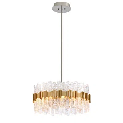 Corbett Lighting Ciro 8 Light Chandelier In Warm Silver Leaf