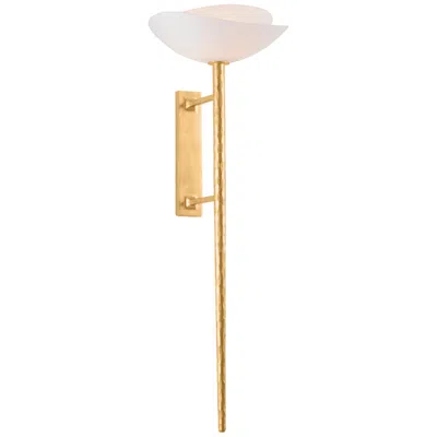 Corbett Lighting Coppa Wall Sconce Vintage Gold Leaf