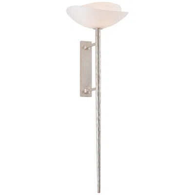Corbett Lighting Coppa Wall Sconce Warm Silver Leaf