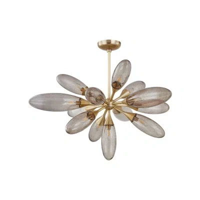 Corbett Lighting Cordoba Chandelier In Vintage Brass