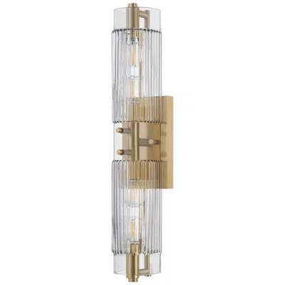 Corbett Lighting Duoro Bath And Vanity Vintage Brass