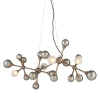 Corbett Lighting Element 20 Light Linear In Gold Leaf