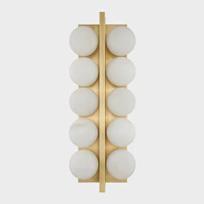 Corbett Lighting Emille Wall Sconce In Brass