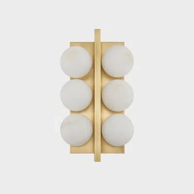 Corbett Lighting Emille Wall Sconce In Brass