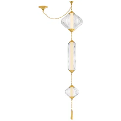 Corbett Lighting Fiorello Pendant Vintage Polished Brass