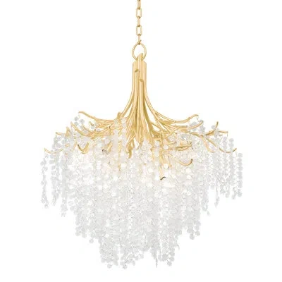 Corbett Lighting Genoa 9 Light Chandelier In Gold