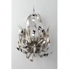 Corbett Lighting Graffiti 1 Light Wall Sconce In Silver Leaf