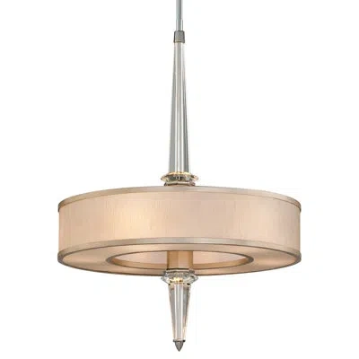 Corbett Lighting Harlow 16 Light Chandelier In Warm Silver Leaf