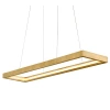 Corbett Lighting Jasmine 1 Light Linear In Gold Leaf
