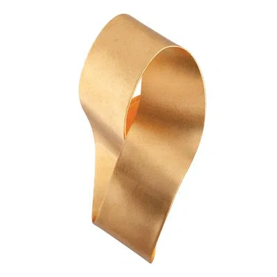 Corbett Lighting Lazlo 1 Light Wall Sconce In Vintage Gold Leaf