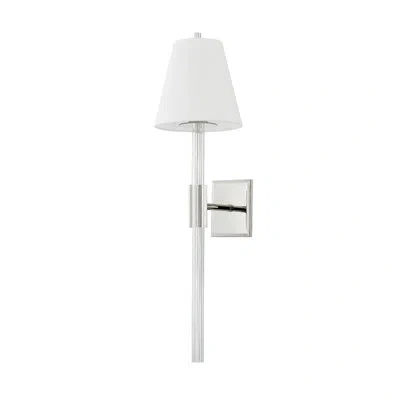 Corbett Lighting Martina 1 Light Wall Sconce In Polished Nickel