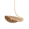 Corbett Lighting Medea 4 Light Linear By  In Gold Leaf