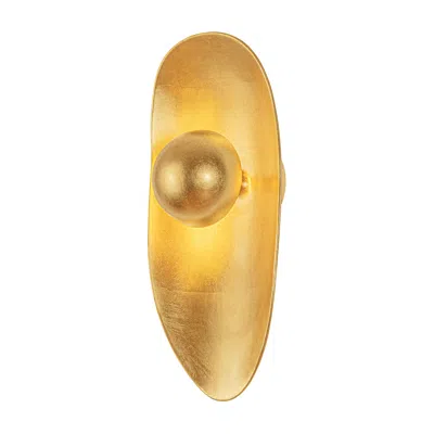 Corbett Lighting Meena Wall Sconce Vintage Gold Leaf