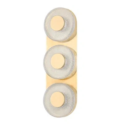 Corbett Lighting Pearl Wall Sconce In Polished Nickel