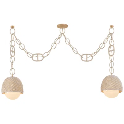 Corbett Lighting Piasu Linear In Gray