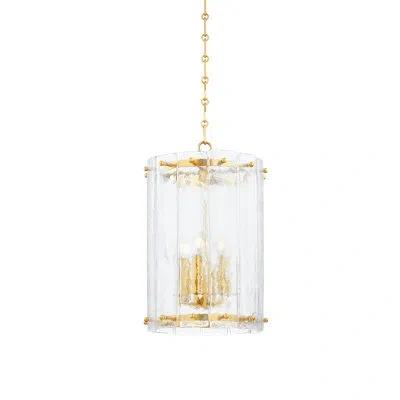 Corbett Lighting Rio 6 Light Lantern In Vintage Polished Brass