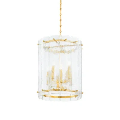 Corbett Lighting Rio 8 Light Lantern In Vintage Polished Brass