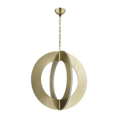 Corbett Lighting Samos Chandelier In Vintage Brass