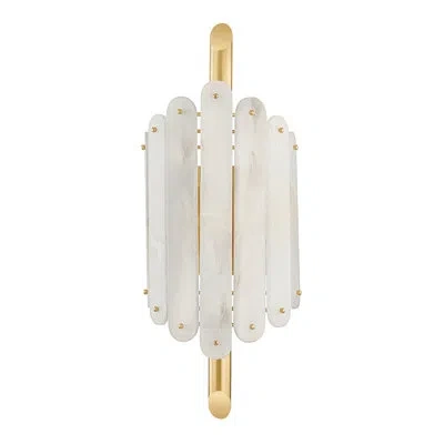 Corbett Lighting Selene 4 Light Wall Sconce In Vintage Polished Brass