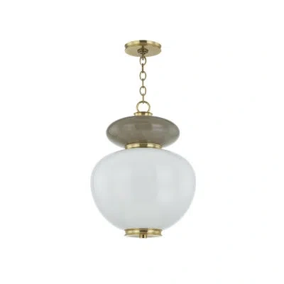 Corbett Lighting Syros Pendant In Vintage Brass