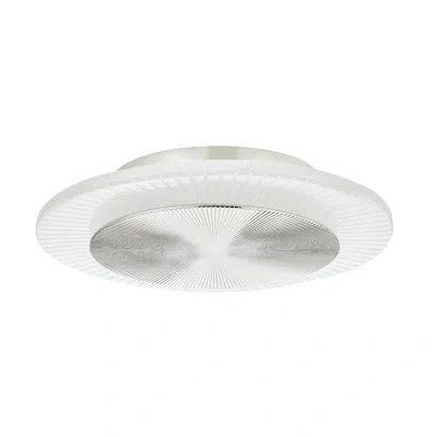Corbett Lighting Topaz 1 Light Flush Mount In Polished Nickel