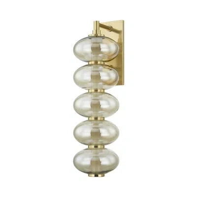 Corbett Lighting Toulouse Wall Sconce In Vintage Brass