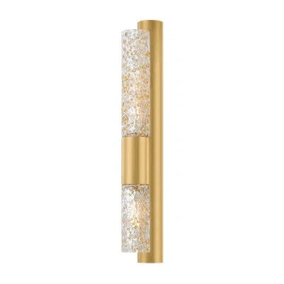 Corbett Lighting Whitfield Chandelier In Antique Brass;clear,transparent Glass