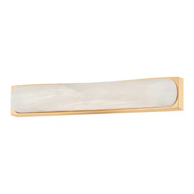 Corbett Millie 18 1/4"w Vintage Brass Led Vanity Bath Light