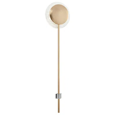 Corbett Moscato 41 3/4" High Gold Leaf Led Wall Sconce
