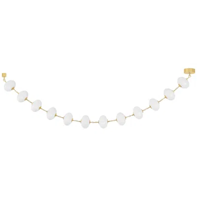 Corbett Nephele 137 1/2" Wide Polished Brass 12-light Led Chandelier