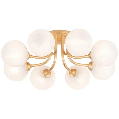 Corbett Onyx 8 Light Semi Flush
