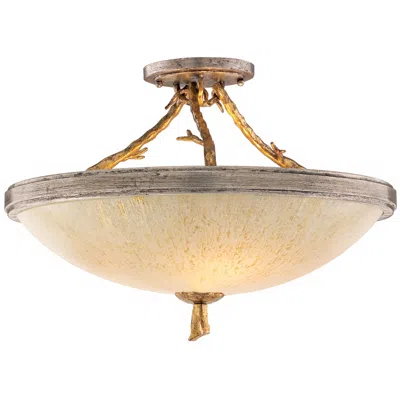 Corbett Parc Royale 19 1/4" Wide Semiflush Ceiling Light