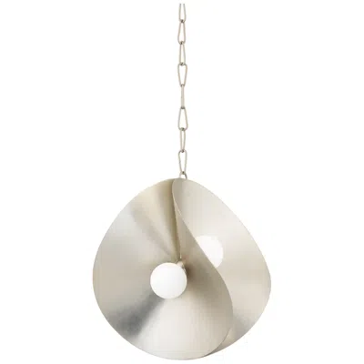 Corbett Peony 18" Wide Warm Silver Pendant Light