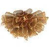 Corbett Pulse 23 1/4"w Gold Leaf 5-light Led Ceiling Light