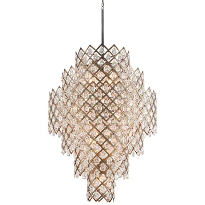 Corbett Tiara 44 3/4" Wide Vienna Bronze Pendant Light