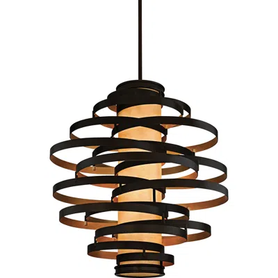 Corbett Vertigo 45" Wide Bronze Pendant Light