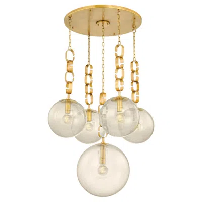 Corbett -standard Nessa 38 In. Vintage Brass Chandelier