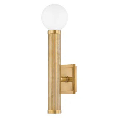 Corbett -standard Pienza 5.5 In. Vintage Brass Wall Sconce