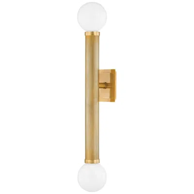 Corbett -standard Pienza 5.5 In. Vintage Brass Wall Sconce
